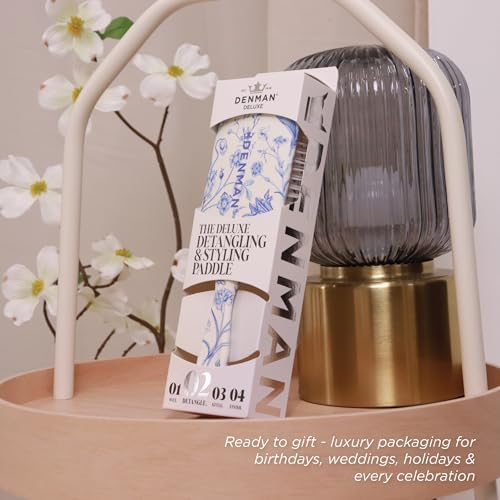 Denman Power Paddle Hair Brush for Quick and Convenient Detangling, Blow Drying and Styling - Combination of D3 Styling Pens & Paddle Brush - For Men and Women P038 - Image 4