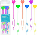 HOYOLS Colorful Quick Hair Beader Tool, 12 Pcs Bead Threaders for Braids by HOYOLS