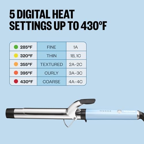 BabylissPRO Nano Titanium Professional Curling Iron with Extended/Long Barrel Perfect for Longer Hair - Image 5