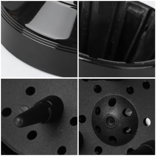 Hair Blower Protective Cover for Hair Dryer, Black ABS Diffuser - Image 3