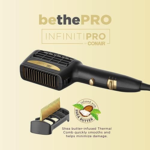 INFINITIPRO BY CONAIR 3-in-1 Styling Hair Dryer, 1875W Hair Dryer and 3 Attachments (Pack of 3) - Image 6