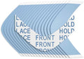 Sunshine Tape Blue Liner Lace Front Hold Wig Tape, AA Curve (36 pcs) by SunshineTapeProducts