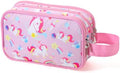 Kids Toiletry Bag for Girls, Travel Toiletry Bag for Little Young Girls Cosmetic Bag Makeup Bag Waterproof Hanging Wash Bag Toddler Toiletries, Unicorn Pink by Vipdeal