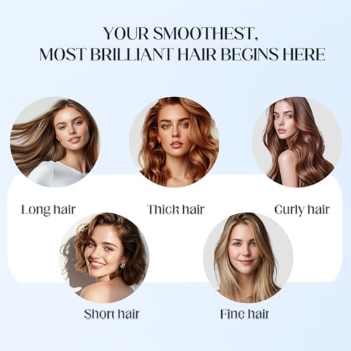 Bsisme Hair Brush Set, Detangler Curved Vent Hairbrush Faster Blow Drying - Image 5