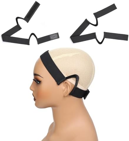 2Pcs Ear Free Elastic Wig Band For Lace Front Melting C Shaped Ear Curve - Image 2
