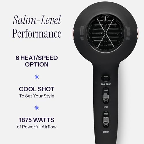 Hot Tools Professional 1875 Watt Ceramic Rainbow Salon Hair Dryer - Image 4