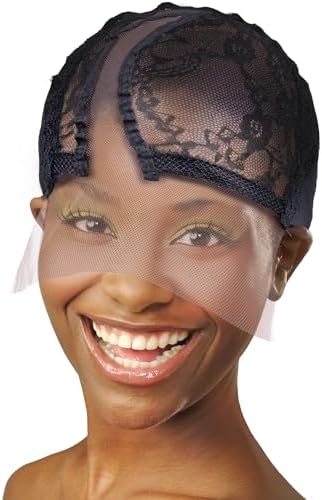 DONNA Natural Curved Part U Part Wig Cap - Mesh Wig Cap for Women, Essential Hair Accessories and Hair Bonnet for Sleeping, 1PC - Image 2