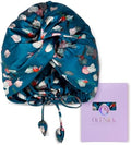 OLESILK Silk Hair Bonnet for Sleeping Women, 100% Mulberry Silk, Anti-Frizz by OLESILK