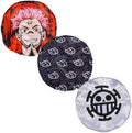 3 PCS Satin Bonnet Set for Women & Men, Silky Sleep Caps for Hair Protection, Adjustable Elastic Bonnet (A3) by CrownLimitedSupply