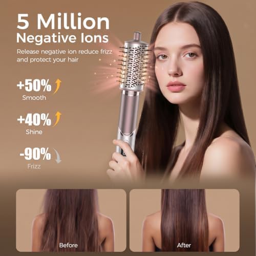 Air Multi Styler & Drying, Curler &Thermal Brush, 8‑in‑1, Purple - Image 4