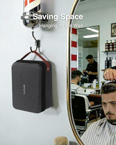 Luxtude Large Barber Case, Hard Barber Bags for Clippers and Supplies - Image 6