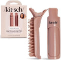Kitsch Volumizing Hair Clips For Styling for Women - 2pc Terracotta by Kitsch