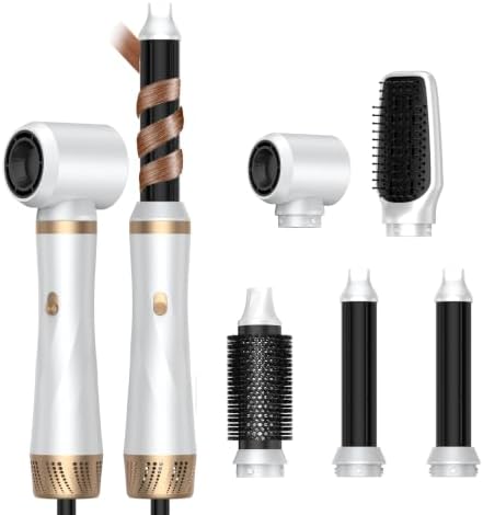 5 in 1 Blow Dryer Brush, Hair Dryer Brush Set Upgrade Hot Air Brush by TRYLATER