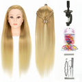 Synthetic Mannequin Head with Stand & Tools (Mix Blonde) by RomanceQueen