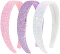Headbands for Girls, 3 Pack Sparkly Glitter Toddler Girls Headbands by Uintoon