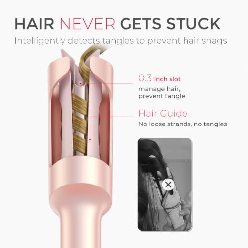 TYMO Automatic Rotating Curling Iron, TYMO CURLPRO Beach Waves Hair Curler - Image 5