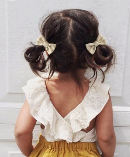Cherssy 2" Bow Hair Ties for Girls, 28pcs Toddler Elastic Hair Accessories - Image 7