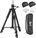 GEXWORLDWIDE GEX 63" Heavy Duty Mannequin Tripod Stand for Wig Cosmetology Training Practice Doll Manikin Head Tripod Wig Stand With Travel Bag (Black) by GEXWORLDWIDE