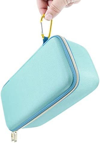 CASEMATIX Clipper Case Holds Clippers, Hair Buzzers, Trimmers, T Finisher Liner - Barber Travel Case For Stylist, Hairstylist and Salon Hair Cutting Supplies, Turquoise - Image 4
