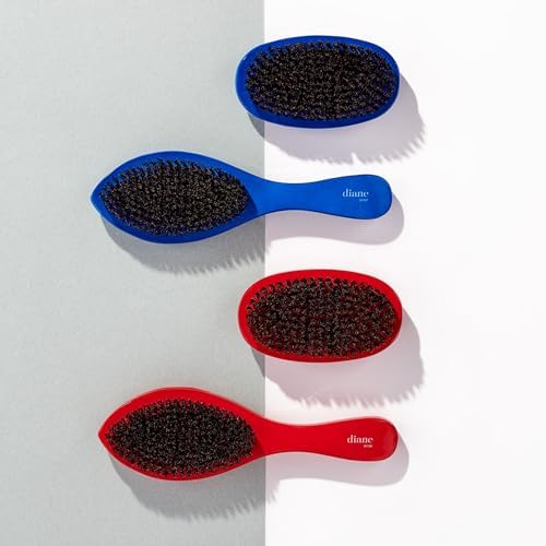 Diane Prestige 100% Medium Boar Bristle Curved Oval Wave Brush, D1727 - Image 5