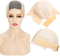 Lace Wig Caps for Women Non-Slip Wig Caps with Grip Band for Keeping Wigs in Place 5x4 Glueless Wig Grip Cap with Transparent Lace Caps Adjustable Elastic Headband (Beige) by Unknown