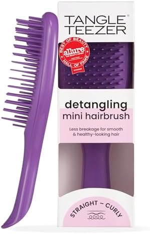 Tangle Teezer Ultimate Detangler Mini Hair Brush, Fresh Purple by TangleTeezer