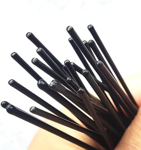 Ballet Bun Hair Kit for Women Girls, U Shaped Hair Pins, Crystal Hairpins, Snap Hair Clips, Hair Ties and Hair Nets, Dance Hair Styling Accessories, 2 Inch Gold 42pcs - Image 3