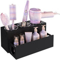 Matte Black Countertop Hair Tool Organizer by PITBVO