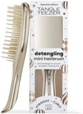 Tangle Teezer Chrome Detangler Mini Hair Brush, Straight to Curly, Gold by TangleTeezer