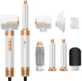 5 in 1 Hair Dryer Brush Set, Negative Ion Blow Dryer Brush Air Styler Curling Wrap Air Curler, Curling Iron Hair Styling Tools As A Gift for Straight/Curl/Drying/Smoothing by TRYLATER