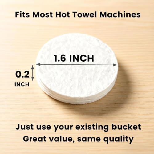 60 Pcs Compressed Towels - Refills for Most Hot Towel Dispenser - Image 5