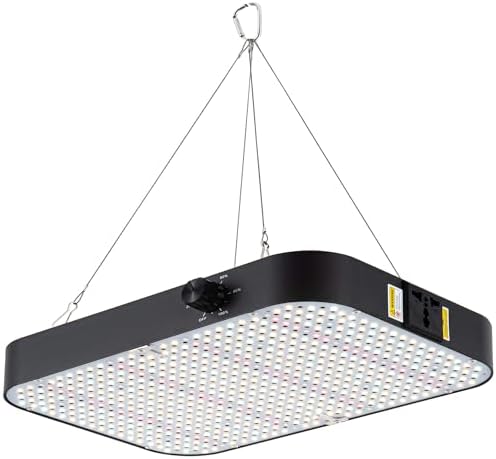 FECiDA Dimmable LED Grow Tent Light for 2x2 ft Coverage by FECiDAProfessionalSunlightIndoorSolution