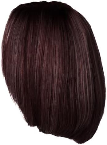 Raquel Welch Longing For London Luxurious Mid-Length Bob Cut Wig, Black Label Human Hair Collection by Hairuwear, Average Cap, RH4/39SS Shaded Mulberry - Image 4