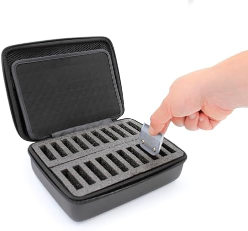 CASEMATIX Clipper Blade Storage Case, Holds 20 Clipper Blades & Guards - Image 6