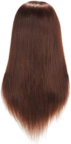 Hairingrid Mannequin Head 20"-22" 100% Human Hair Training Manikin Head - Image 7