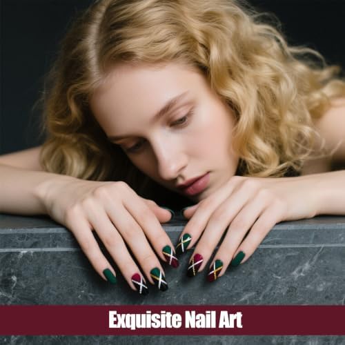 Artdone Nail Art Brushes 6PCS Double-ended Nail Art Brushes Kit Nail Art Gel Polish Liner Brushes Design Pen For Nail Drawing And Nail Paint Brushes Small Detail Brushes - Image 6