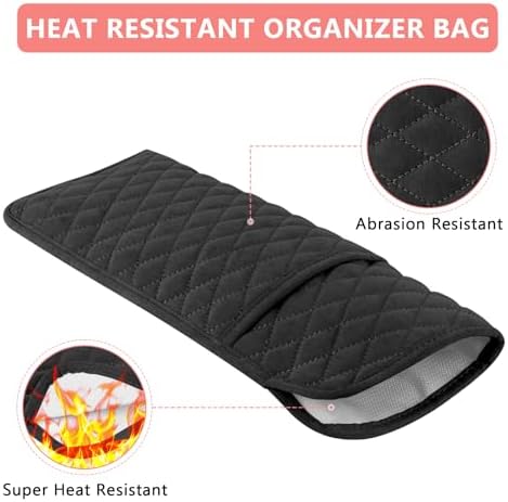 Heat Resistant Hair Tools Organizer Cover Bag(13.8" x 5.5") - Image 4