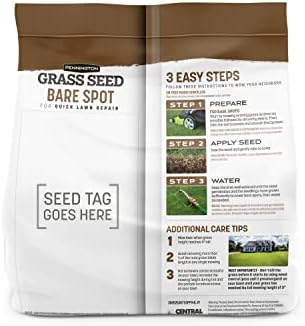 Pennington Bare Spot Repair Mix Central Grass Seeds for Lawn, 1 lb (Pack of 12) - Image 2