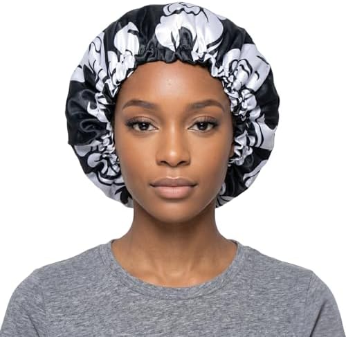Silky Design Large Anime Bonnet with Elastic Soft Band Adjustable for Women and Men, Comfortable Satin Fabric, HXH Troupe - Image 3