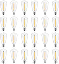GvvooHome 24 Pack ST38 Replacement Bulbs for Outdoor String Lights, 2700K by GvvooHome