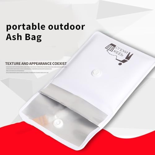 3 Pcs Pocket Ashtray Pouch Portable Waterproof PVC Ashes Storage, Odor Lock Heat Resistant Sealed Cigarette Butt Disposal Carrier, Compact Travel Accessories for Outdoor Camping Hiking - Image 6