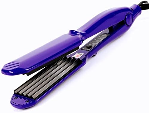 MBHAIR Ceramic Crimper Iron Volumizing Fluffy Hair, Anti Static Adj Temp by MBHAIR