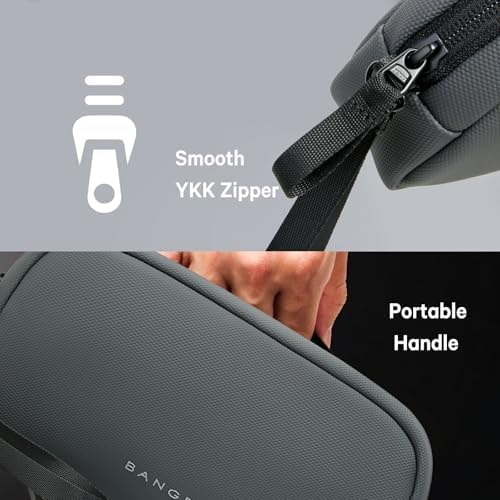 BANGE Tech Organizer Travel Case,Tech Accessories Pouch Carry Storage Bag for Charger, Cord, Hard Drive, Phone, Power Bank, Travel Essentials - Image 6