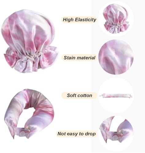 Heatless Curls Overnight Hair Curlers, 6 PCS Satin Flexi Rods Set - Image 3
