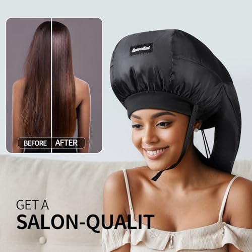 Bonnet Hair Dryer, Ideal Hair Diffuser for Curly Hair， Your Ultimate Solution - Spacious Capacity Blow Dryer Cap for Rapid Styling of Curls - Image 5