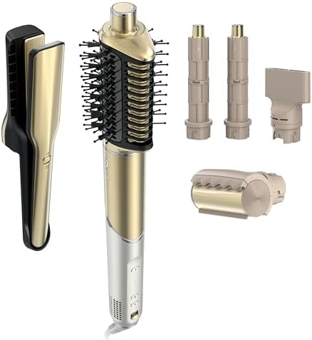 Shark FlexStyle Glam, Ceramic+Powerful Air Styling & Drying System, HD6051S by Shark