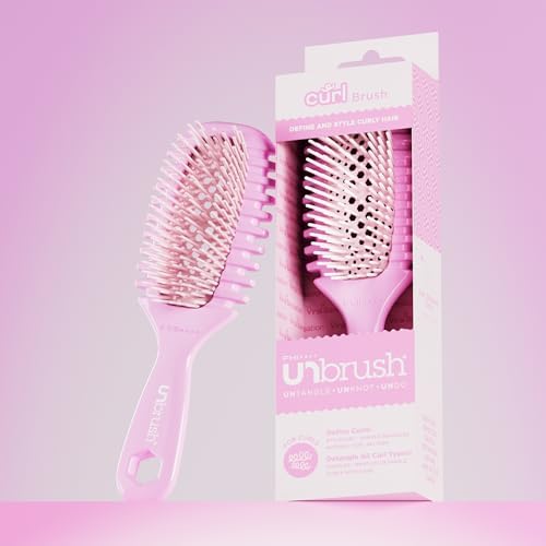 FHI Heat UNbrush Curl Detangling Brush for use on Wet Hair Only - Image 6