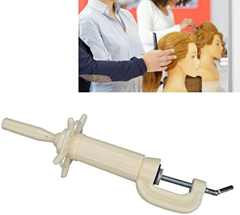 Dioche Wig Head Stand, Manikin Head Stand Holder Clamp Height Adjustable Mannequin Head Clamp Holder for Hairdressing Head Beauty Model Training Head Clamp - Image 4