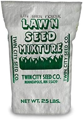 Eco Seed (Low Grow Fescue) Lawn Grass Seed Mix, 25 lb by TwinCitySeedCo