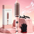 Infrared Thermal Ionic Brush, Electric Curling Brush for Fine Hair by AEPR